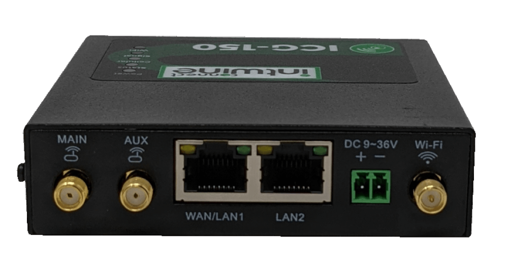 Front view of the ICG-150